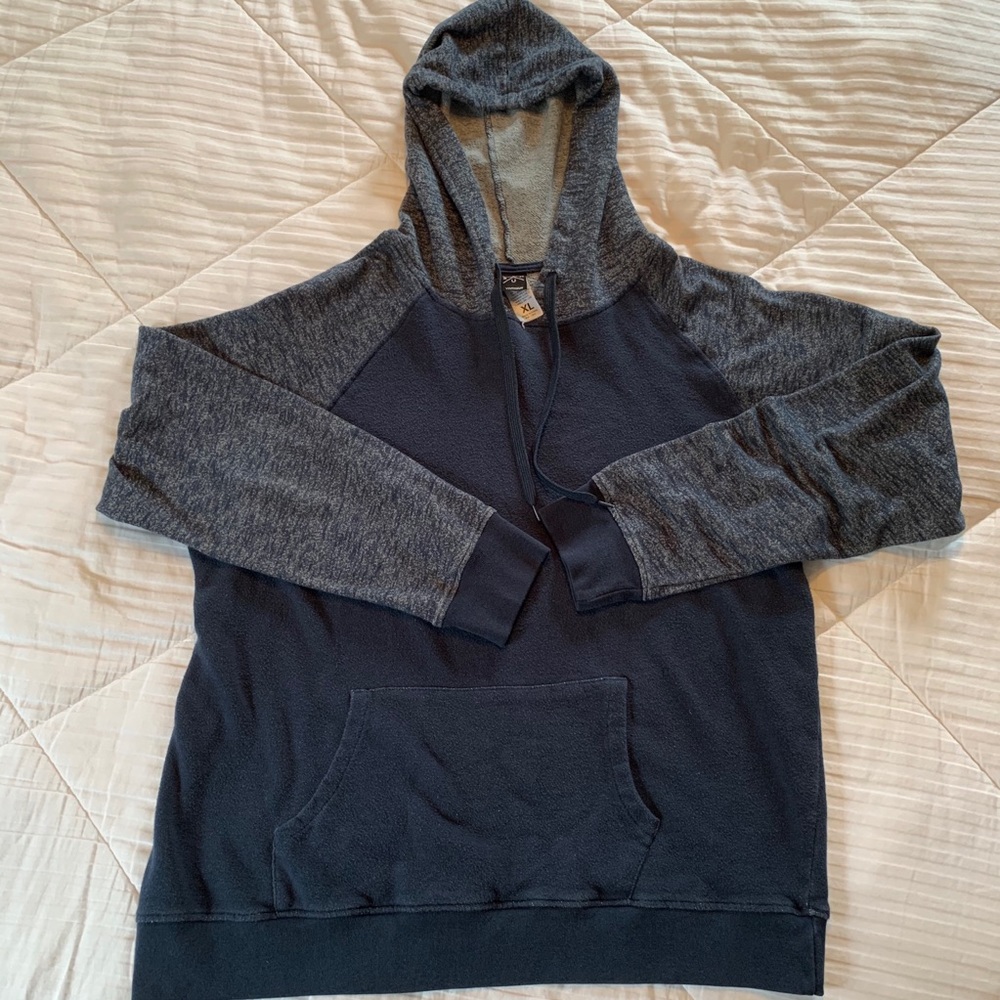Fifth Sun Blue Lightweight Hoodie size XL